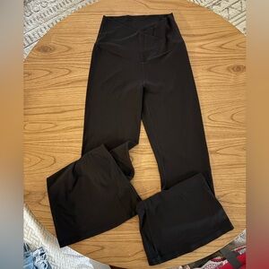 Elegant Black Wide Leg Women's Pants